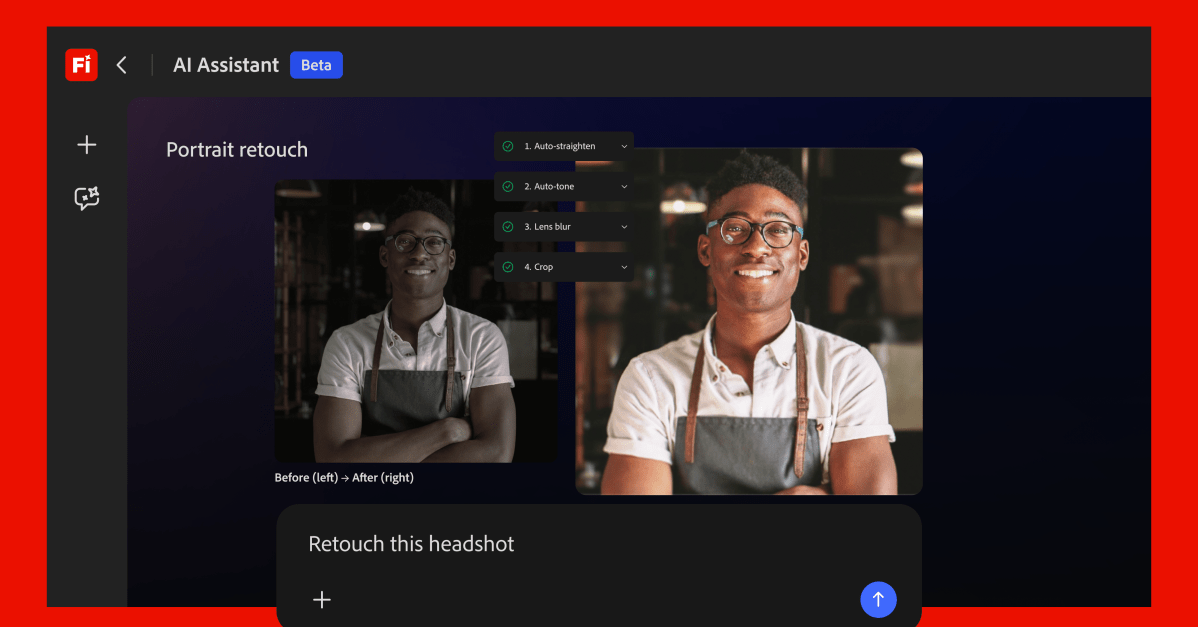 Adobe lanza Firefly AI Assistant para editar con instrucciones conversacionales
