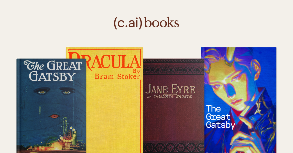 Character.AI lanza Books para convertir clásicos en roleplay estructurado