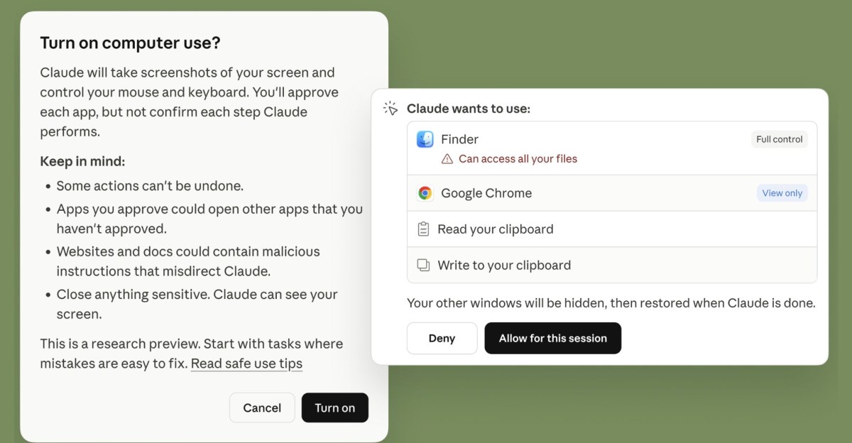 Claude Code y Cowork pueden controlar tu Mac: qué significa y qué pedimos