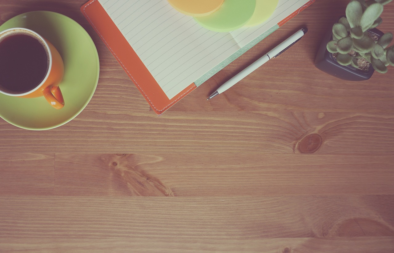 coffee, notebook, wooden, orange, work, table, creative, notepad, freelancer, cup of coffee, workplace, desk, workspace, brown coffee, brown laptop, brown work, brown table, brown desk, brown creative, brown cup, coffee, work, table, table, desk, desk, desk, desk, desk