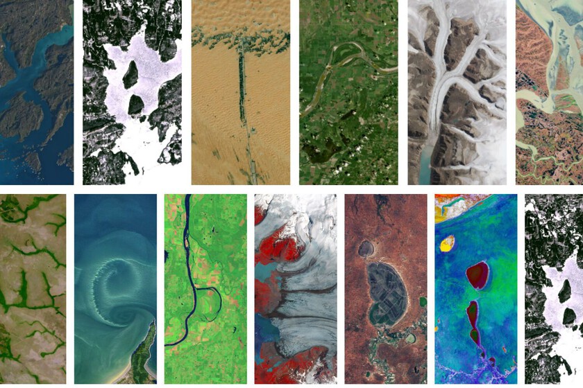 La NASA te deja escribir tu nombre con fotos satelitales de Landsat