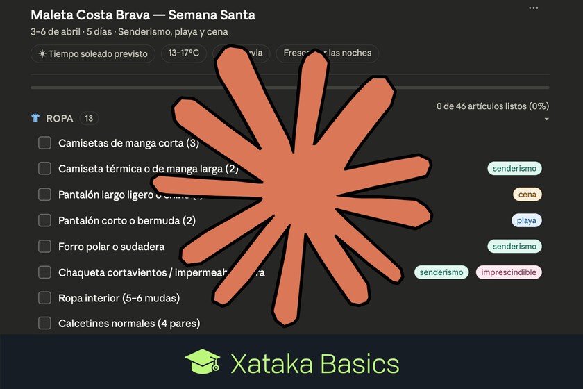 Lista de equipaje con Claude: útil pero revisá trazabilidad y permisos