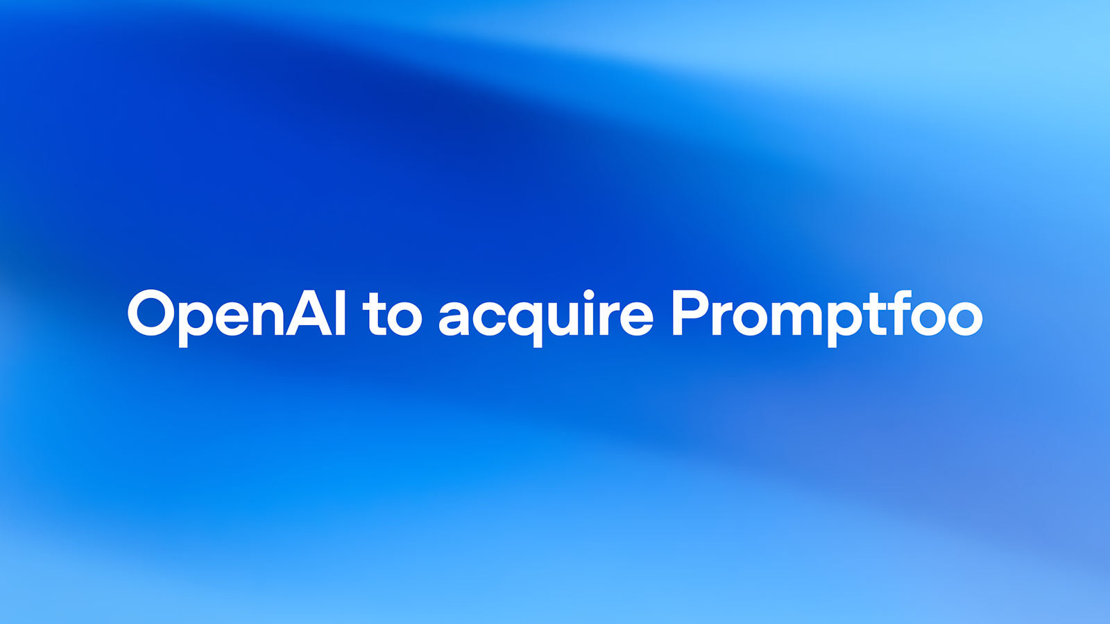 OpenAI compra Promptfoo para integrar seguridad de agentes en Frontier