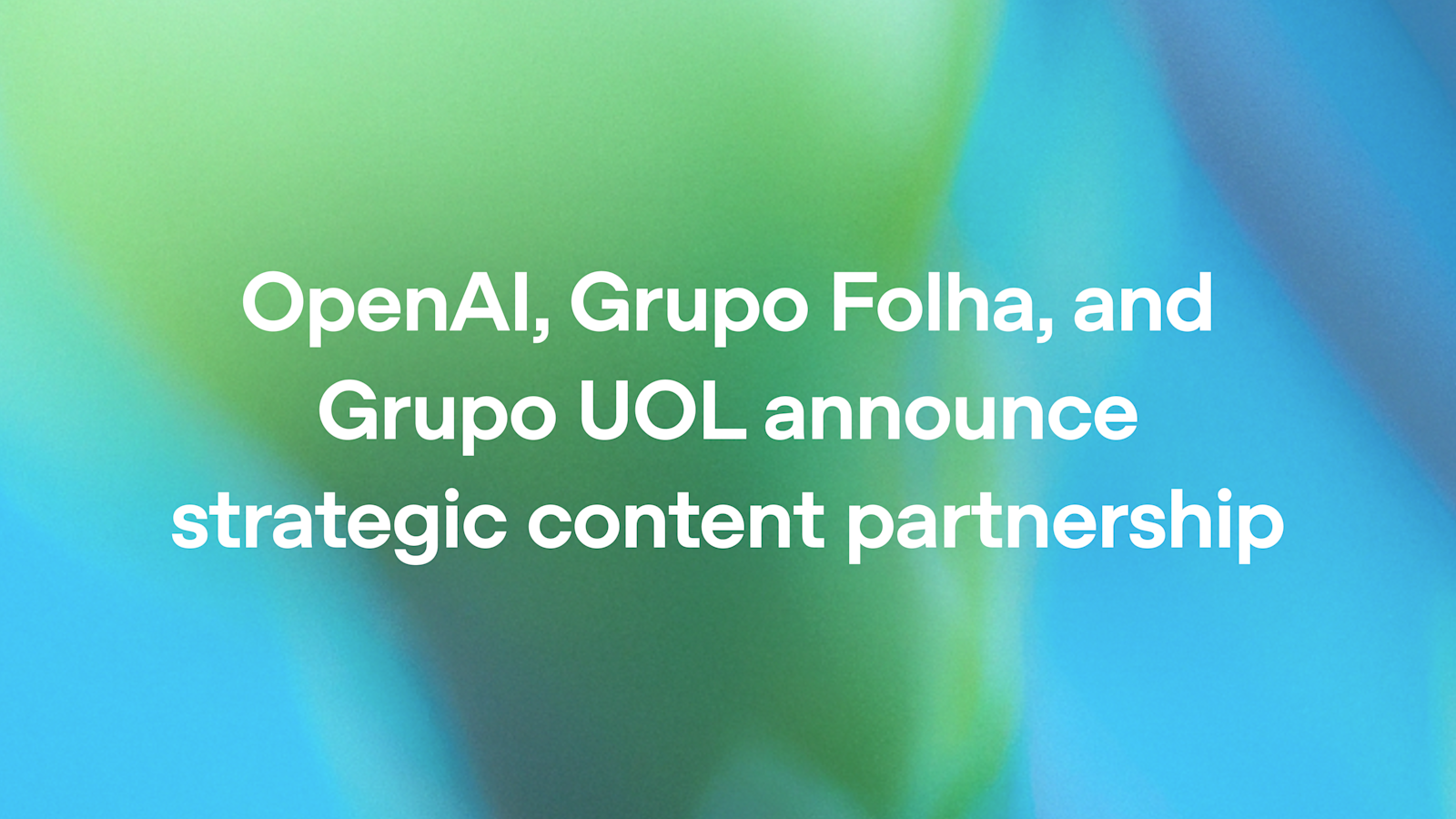 OpenAI integra Folha y UOL en ChatGPT, ampliando acceso al periodismo brasileño