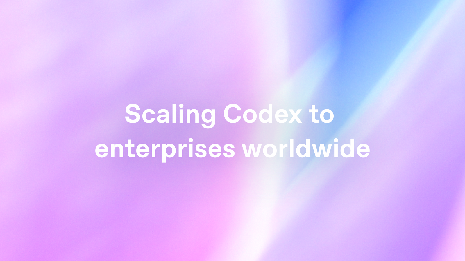 OpenAI lanza Codex Labs y acelera adopción de Codex en empresas