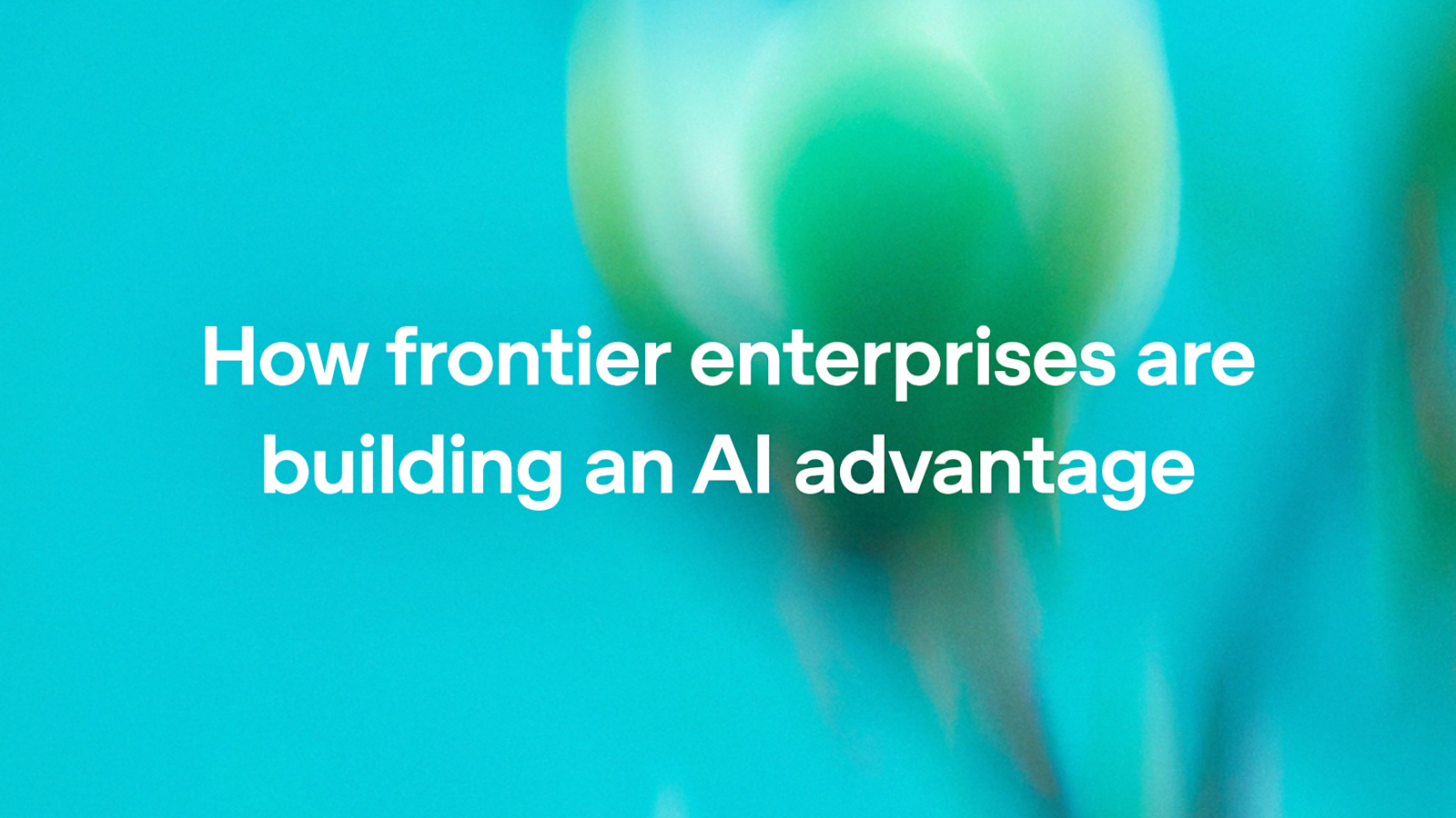 OpenAI: las empresas 'frontier' usan 3.5x más inteligencia por trabajador
