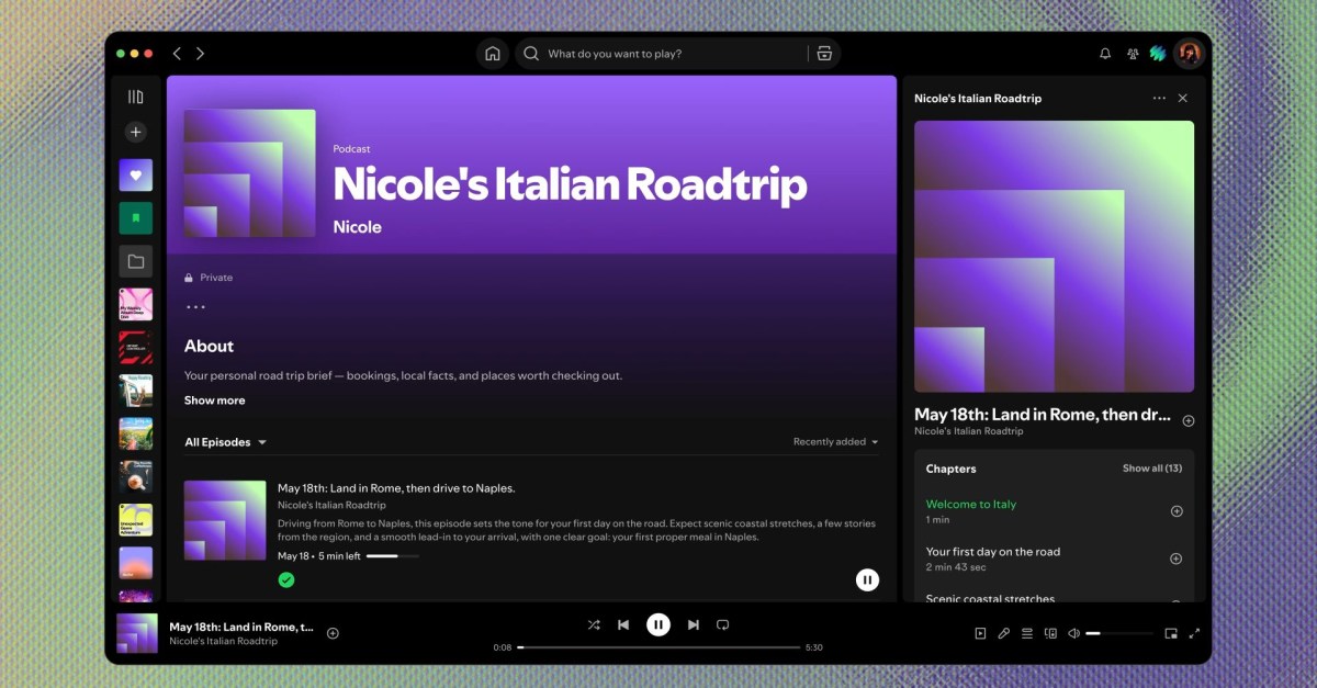 Spotify Studio: una app de IA que arma un podcast diario personalizado