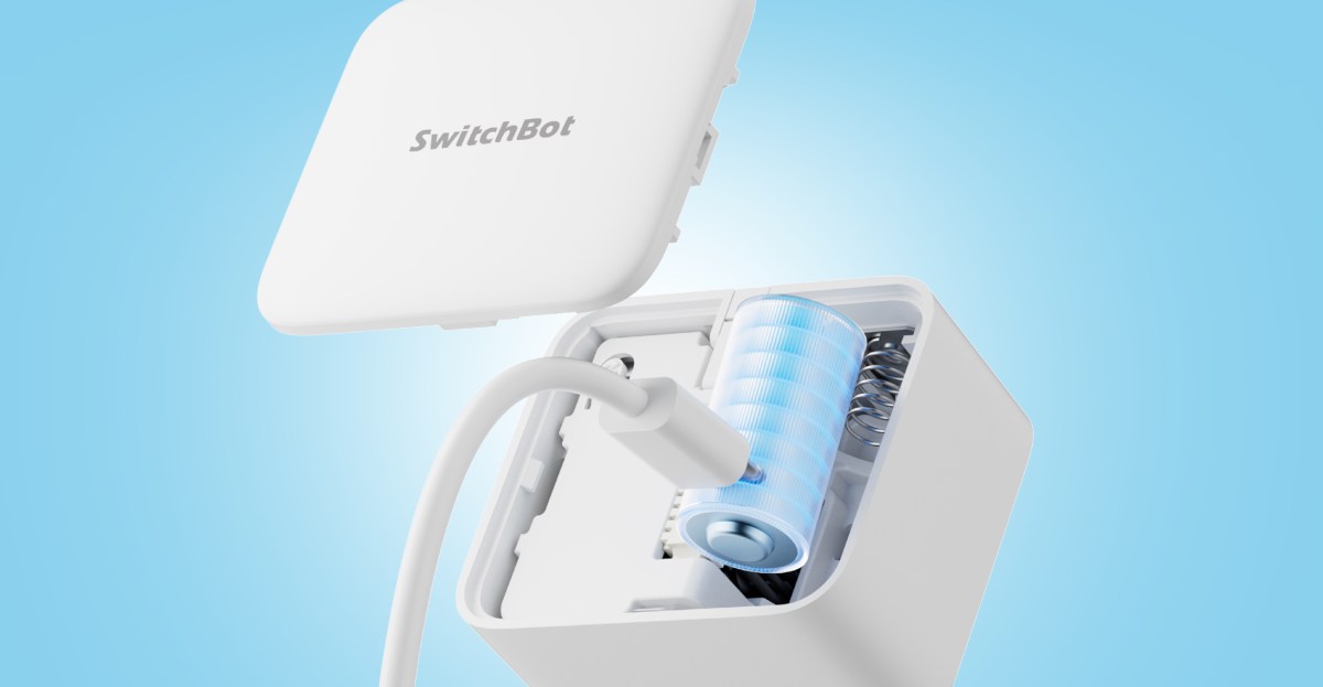 SwitchBot lanza versión recargable de su mini robot pulsador